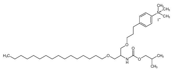 4-(3-(3-(hexadecyloxy)-2-((isobutoxycarbonyl)amino)propoxy)propyl)-N,N,N-trimethylbenzenaminium iodide CAS:99918-22-6 manufacturer & supplier