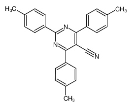 2,4,6-Tri-p-tolyl-pyrimidine-5-carbonitrile CAS:99931-92-7 manufacturer & supplier