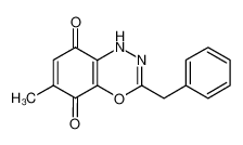 3-Benzyl-6-methyl-1H-benzo[1,3,4]oxadiazine-5,8-dione CAS:99933-75-2 manufacturer & supplier