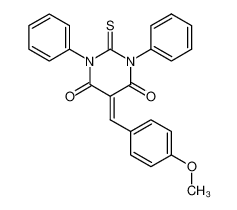 5-p-methoxybenzylidene-1,3-diphenylthiobarbituric acid CAS:99933-96-7 manufacturer & supplier