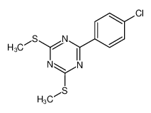 2-(4-Chlorphenyl)-4,6-bis(methylthio)-1,3,5-triazin CAS:99939-90-9 manufacturer & supplier