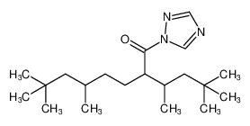 1H-1,2,4-Triazole, 1-[5,7,7-trimethyl-1-oxo-2-(1,3,3-trimethylbutyl)octyl]- CAS:99943-19-8 manufacturer & supplier