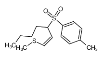 1-Methyl-4-((Z)-1-methylsulfanyl-hept-1-ene-3-sulfonyl)-benzene CAS:99946-74-4 manufacturer & supplier