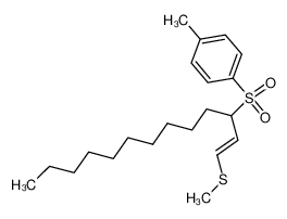 (E)-1-(methylthio)-1-tridecen-3-yl p-tolyl sulfone CAS:99946-75-5 manufacturer & supplier