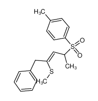 (Z)-4-(methylthio)-5-phenyl-2-penten-2-yl p-tolyl sulfone CAS:99947-04-3 manufacturer & supplier