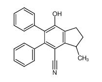 7-Hydroxy-3-methyl-5,6-diphenyl-indan-4-carbonitrile CAS:99947-91-8 manufacturer & supplier