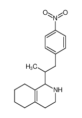 1-(2-(4-Nitro-phenyl)-isopropyl)-1,2,3,4,5,6,7,8-octahydro-isochinolin CAS:99949-37-8 manufacturer & supplier