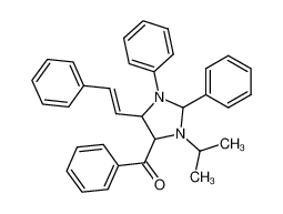 [3-Isopropyl-1,2-diphenyl-5-((E)-styryl)-imidazolidin-4-yl]-phenyl-methanone CAS:99956-00-0 manufacturer & supplier