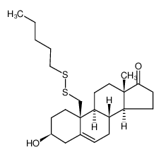 3β-hydroxy-19-pentyldithio-androst-5-en-17-one CAS:99958-00-6 manufacturer & supplier