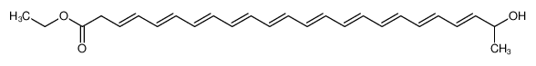 23-Hydroxy-3,5,7,9,11,13,15,17,19,21-tetracosadecaensaeure-ethylester CAS:99966-92-4 manufacturer & supplier