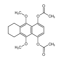 1,4-Diacetoxy-5,6,7,8-tetrahydro-9,10-dimethoxyanthracen CAS:99968-00-0 manufacturer & supplier