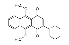 9,10-Dimethoxy-2-piperidino-1,4-anthrachinon CAS:99968-02-2 manufacturer & supplier