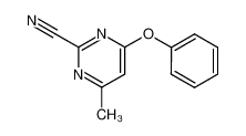 4-methyl-6-phenoxy-pyrimidine-2-carbonitrile CAS:99970-48-6 manufacturer & supplier