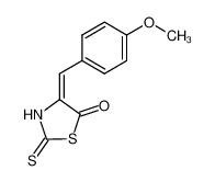 4-(4-methoxy-benzylidene)-2-thioxo-thiazolidin-5-one CAS:99972-50-6 manufacturer & supplier