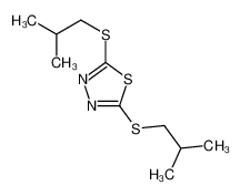 2,5-bis(2-methylpropylsulfanyl)-1,3,4-thiadiazole CAS:99977-37-4 manufacturer & supplier