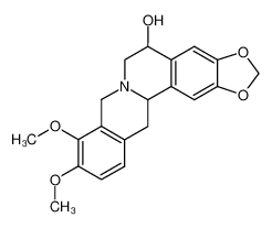 9,10-dimethoxy-5,8,13,13a-tetrahydro-6H-[1,3]dioxolo[4,5-g]isoquino[3,2-a]isoquinolin-5-ol CAS:99996-37-9 manufacturer & supplier