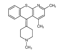 2,4-dimethyl-5-(1-methyl-piperidin-4-ylidene)-5H-thiochromeno[2,3-b]pyridine CAS:99997-74-7 manufacturer & supplier